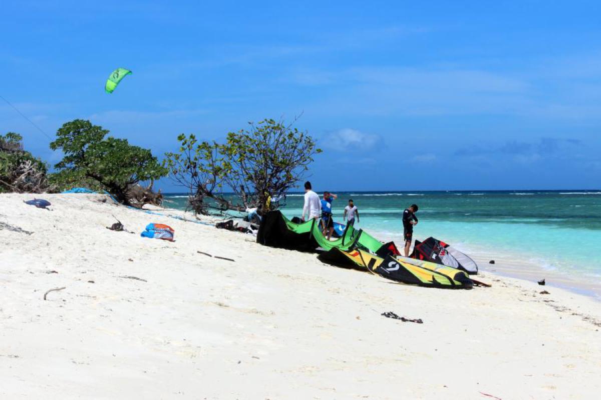 Seco Island kitesurfing paradise